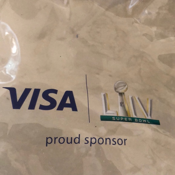 Super bowl LIV  Clear Plastic Stadium tote Bag - Picture 6 of 15